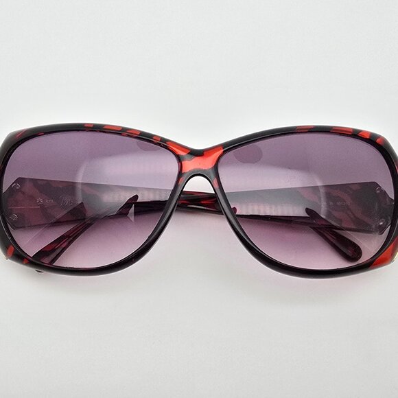 Paloma Picasso 3774 30 Amber Tortoise Frame Purple Gradient Lens Sunglasses 60mm main image 6